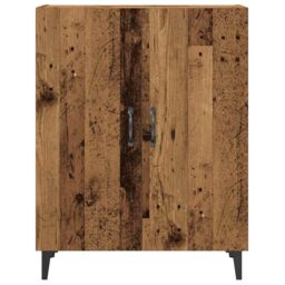 Berkfield Home Sideboard with Wall Cabinet Old Wood Engineered Wood in Brown - thumbnail 6