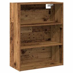 Berkfield Home Sideboard with Wall Cabinet Old Wood Engineered Wood in Brown - thumbnail 5