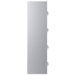 Phoenix Safe Company Personal Locker in Grey/Blue w/ Key Lock, PL1430GBK, 60.5L - Size: 180 cm x 100 cm - thumbnail 4