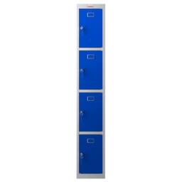 Phoenix Safe Company Personal Locker in Grey/Blue w/ Key Lock, PL1430GBK, 60.5L - Size: 180 cm x 100 cm - thumbnail 3
