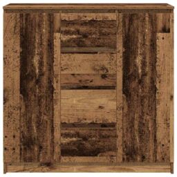 Berkfield Home Sideboard with Drawers Old Wood 100.5x35x98.5 cm Engineered Wood in Brown - thumbnail 6