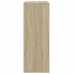 Berkfield Home Sideboards 2 pcs Sonoma Oak 60x31x84 cm Engineered Wood in Light Brown - Size: 60 x 31 x 84 cm - thumbnail 6