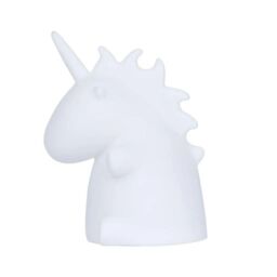 Xample White Childrens Unicorn Lamp LED Uni Night Light Girls Bedroom Table Desk Décor - thumbnail 2