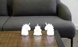 Xample White Childrens Unicorn Lamp LED Uni Night Light Girls Bedroom Table Desk Décor - thumbnail 3