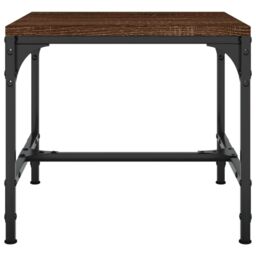 Berkfield Home Side Tables 2 pcs Brown Oak 40x40x35 cm Engineered Wood - Size: 40 x 40 x 35 cm - thumbnail 6