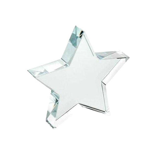 MidOcean Starward Glass Star Ornament in Clear - image 1