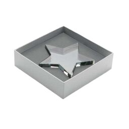MidOcean Starward Glass Star Ornament in Clear - thumbnail 2