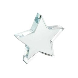 MidOcean Starward Glass Star Ornament in Clear - thumbnail 1