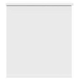 Berkfield Home Storage Box White 40x42x46 cm Engineered Wood - Size: 40 x 42 x 46 cm - thumbnail 5