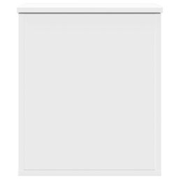 Berkfield Home Storage Box White 40x42x46 cm Engineered Wood - Size: 40 x 42 x 46 cm - thumbnail 4