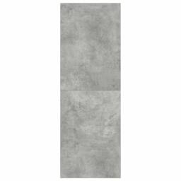 Berkfield Home Practical Wall-mounted TV Cabinet Concrete Grey 37x37x107 cm Engi - Size: 37 x 37 x 107 cm - thumbnail 8