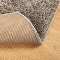 Berkfield Home Rug ISTAN High Pile Shiny Look Grey 120x170 cm - Size: Medium - thumbnail 5