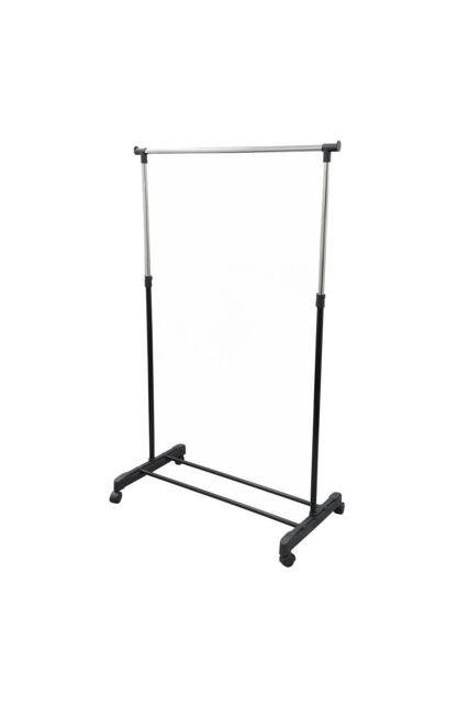 JVL Adjustable Clothes/Garment Rail in Silver - Size: Large - image 1