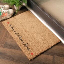 Artsy Mats Nana & Papas House Doormat (60 x 40cm) in Brown - Size: 40 cm x 60 cm - thumbnail 2