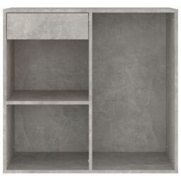 Berkfield Home Cosmetic Cabinet Concrete Grey 80x40x75 cm Engineered Wood - Size: 80 x 40 x 75 cm - thumbnail 5