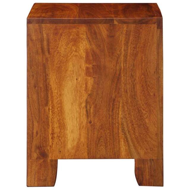 Berkfield Home Stylish Bedside Cabinet 2 pcs 40x35x45 cm Solid Wood Acacia in Brown - Size: 40 x 35 x 45 cm - image 1