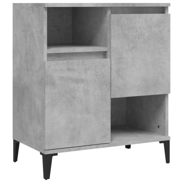Berkfield Home Sideboard Concrete Grey 60x35x70 cm Engineered Wood - Size: 60 x 35 x 70 cm - image 1