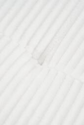 Living and Home Corduroy Folding Sofa Bed with Pillow in White - thumbnail 8