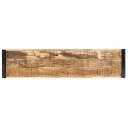 Berkfield Home Console Table 150x35x76 cm Solid Mango Wood in Brown - Size: 150 x 35 x 76 cm - thumbnail 3