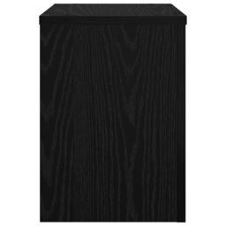 Berkfield Home Plant Stands 2 pcs Black Oak 25x25x35 cm Engineered Wood - Size: 25 x 25 x 35 cm - thumbnail 5