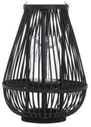 Orsina Lentigo Small Bamboo Lantern in Black - thumbnail 6