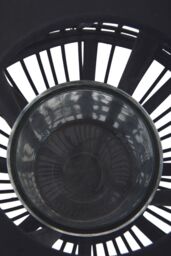 Orsina Lentigo Small Bamboo Lantern in Black - thumbnail 5