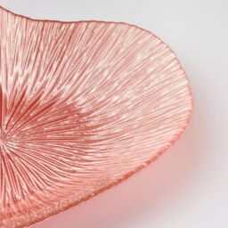Sienna Glass Glass Bowl Heart Design Pink - thumbnail 3