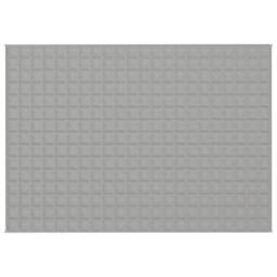 Berkfield Home Weighted Blanket Grey 155x220 cm 11 kg Fabric - thumbnail 3