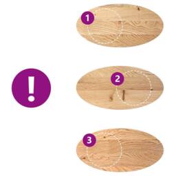 Berkfield Home Table Top 100x50x4 cm Solid Wood Oak Oval in Light Oak - Size: 100 x 50 x 4 cm - thumbnail 7