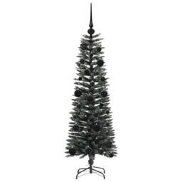 Berkfield Home Artificial Christmas Tree with Stand Green 40.5 x 40.5 x 120 cm - thumbnail 4