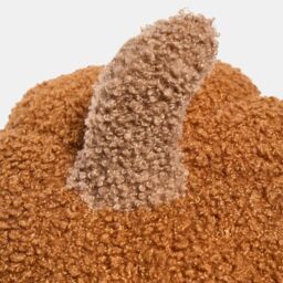 OHS Halloween Pumpkin Boucle Decorative Weighted Doorstop in Burnt Orange - thumbnail 4