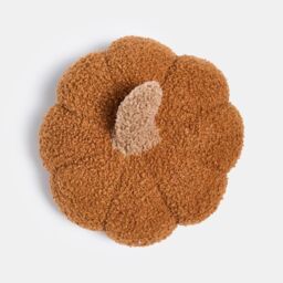 OHS Halloween Pumpkin Boucle Decorative Weighted Doorstop in Burnt Orange - thumbnail 2