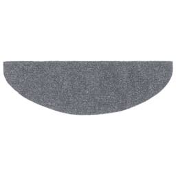 Berkfield Home Self-adhesive Stair Mats 5 pcs Light Grey 65x21x4 cm Needle Punch - Size: Medium - thumbnail 5