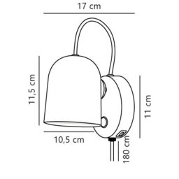 Nordlux Modern Indoor Wall Light White Metal GU10 Magnetic Shade - No, IP20 - thumbnail 5
