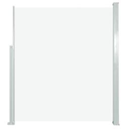 Berkfield Home Retractable Side Awning 160 x 500 cm Cream in Beige - thumbnail 2