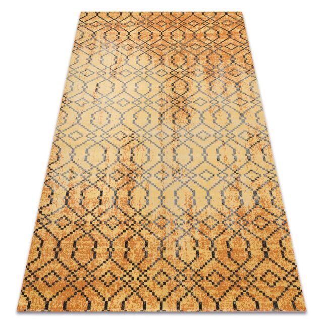 RugsX Mundo Rug in Orange - Size: 80 cm x 250 cm - image 1
