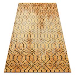 RugsX Mundo Rug in Orange - Size: 80 cm x 250 cm - thumbnail 1