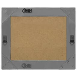 Berkfield Home Wall Mirror Baroque Style 50x40 cm Black - thumbnail 3