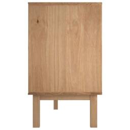 Berkfield Home Sideboard OTTA 113.5x43x73 cm Solid Wood Pine in Brown - thumbnail 5