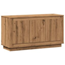Berkfield Home Sideboard Artisan Oak 102x35x55 cm Engineered Wood in Brown - Size: 102 x 35 x 55 cm - thumbnail 2