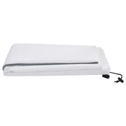 Berkfield Home Plant Fleece Cover with Zip 70 g/m¬≤ 2.36x2 m in White - thumbnail 4