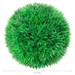 Berkfield Home Lush Artificial Boxwood Balls 4 pcs 12 cm in Green - thumbnail 4
