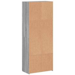 Berkfield Home Durable File Cabinet Grey Sonoma 60x32x153 cm Engineered Wood - Size: 60 x 32 x 153 cm - thumbnail 6