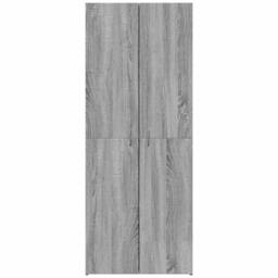 Berkfield Home Durable File Cabinet Grey Sonoma 60x32x153 cm Engineered Wood - Size: 60 x 32 x 153 cm - thumbnail 4