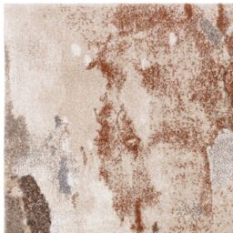 The Rug Shop UK Brown Modern Abstract Polypropylene Easy To Clean Area Rug - Size: 200 cm x 290 cm - thumbnail 6
