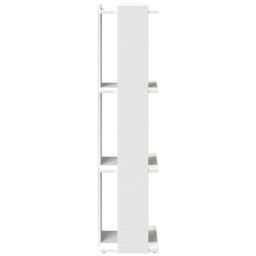 Berkfield Home Bookcase 3-Tier White 60x30x120 cm Engineered Wood - Size: 60 x 30 x 120 cm - thumbnail 5