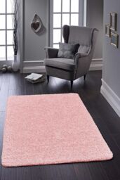 My Mat 'Buddy' Rug in Pink - Size: 60 cm x 100 cm