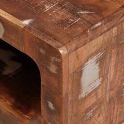 Berkfield Home Stylish End Tables Multicolour 40 x 40 x 49 cm Solid reclaimed wood - thumbnail 7