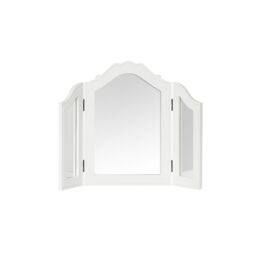 Melody Maison White Tabletop Vanity Mirror - Victoria Range