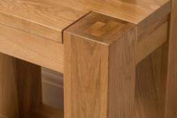 Thats Furniture Kuba Solid Oak Lamp Table for Living Room in Light Oak - thumbnail 4